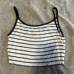 Striped Crop Top
